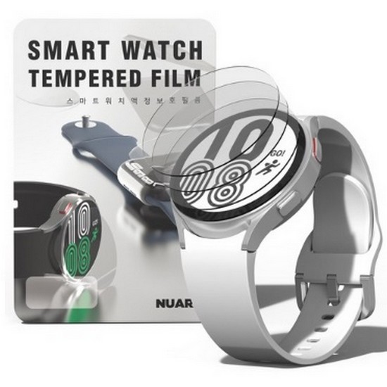 누아트 갤럭시워치6 9H 고강도 풀커버 강화유리 액정보호필름 3개입이미지입니다. 누르면 해당 게시물로 새창이동합니다.