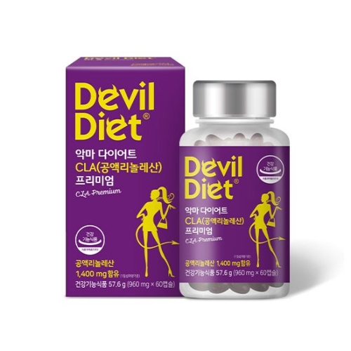 팜스빌 악마 다이어트 CLA 프리미엄 960mg 60정이미지입니다. 누르면 해당 게시물로 새창이동합니다.