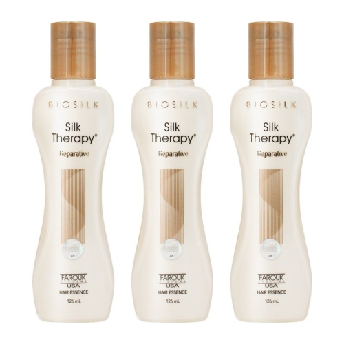 LG생활건강 실크테라피 리페러티브 헤어에센스 126ml (3개)