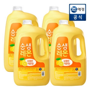 순샘 레몬 3L 용기 4개
