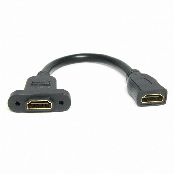 마하링크 HDMI F/F 연장 고정형 케이블 (ML-HEF001, 0.15m)_이미지