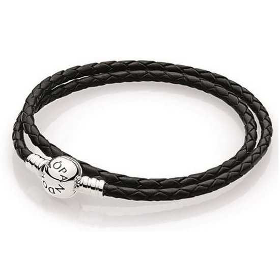 판도라 브레이디드 더블 가죽 팔찌 590745CBK이미지입니다. 누르면 해당 게시물로 새창이동합니다.