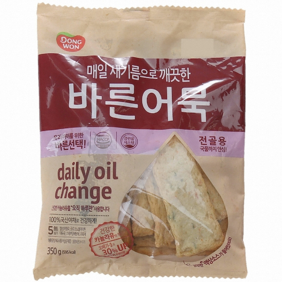동원F&B 바른어묵 전골용 350g (10개)