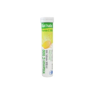 썬라이프 구트할로 발포 비타민C500 4500mg 레몬맛 20정 (1개)_이미지
