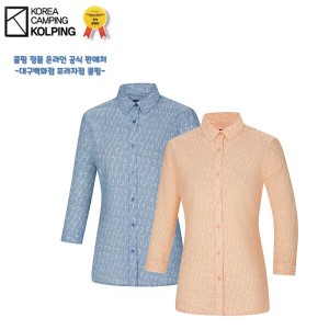 콜핑 포에버 7부 기본카라 셔츠 KVH5814W