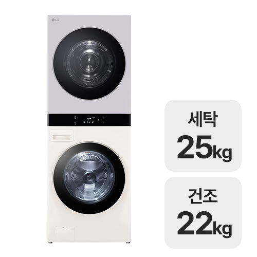 LG전자 트롬 오브제컬렉션 워시타워 WL22EMZU