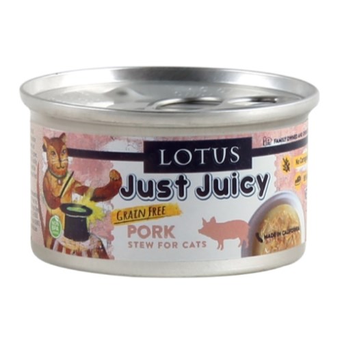 로투스 캣 그레인프리 저스트 쥬시 포크 스튜 70g