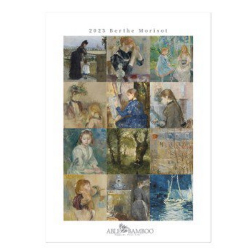 에이블밤부 2023 명화 캘린더 달력 베르트 모리조 Type B