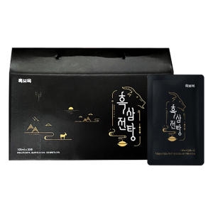  흑보목 흑염소진액 흑삼전탕 100ml 30포 [1개]