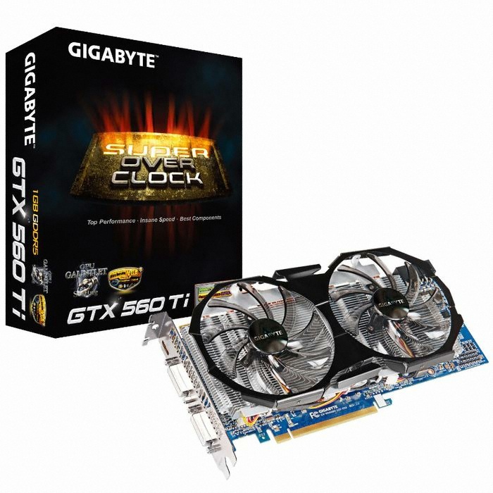 GIGABYTE 지포스 GTX560 Ti UDV+ Super-Over Edition V2 D5 1GB