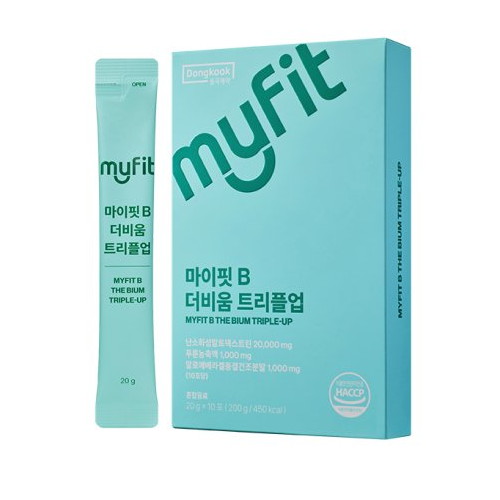 동국제약 마이핏B 더비움 트리플업 10포 (1개)_이미지