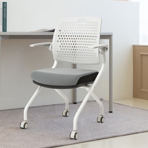 핀란디아 스카이 GT08 화이트 학생사무용 집중력 책상의자