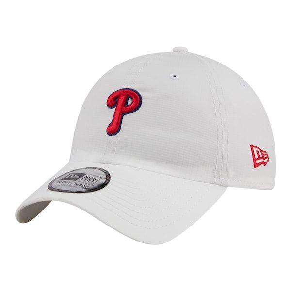 뉴에라 필라델피아 필리스 립스탑 캐주얼 클래식 어드저스터블 햇 모자 화이트 11352522