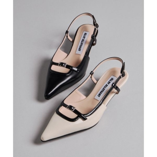 LF 질스튜어트 여성 스틸로 포인트 토 슬링백_JLSO5E181WT