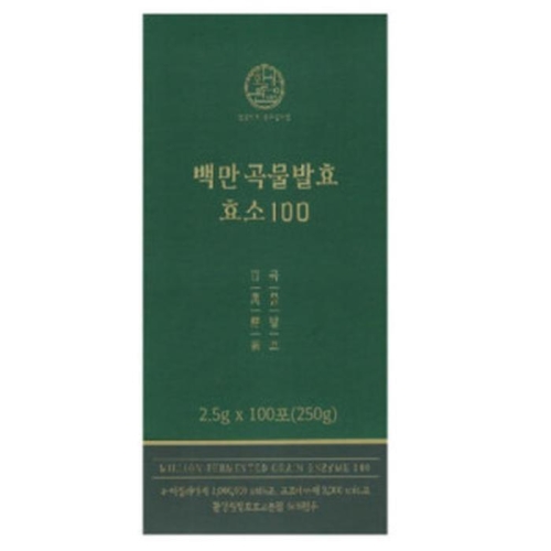 활강원 백만 곡물발효 효소 2.5g 100포 (1개)