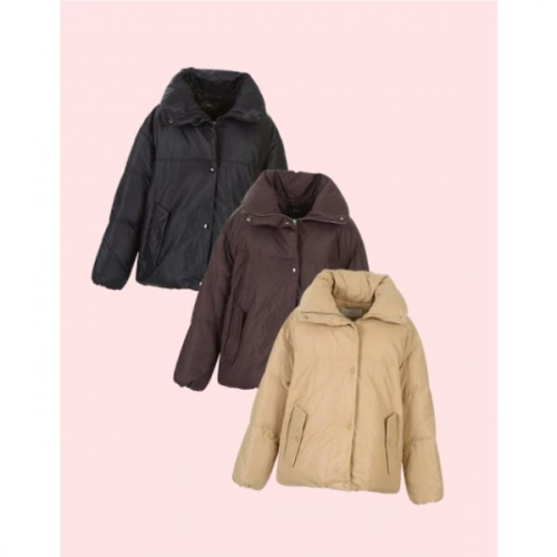 EnC 덕파이버 샤이닝 패딩 자켓 점퍼 잠바 파카 아우터 2만원대 4516583_이미지