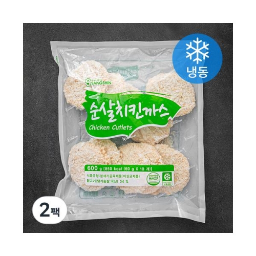 상신종합식품 순살 치킨까스 600g (2개)_이미지
