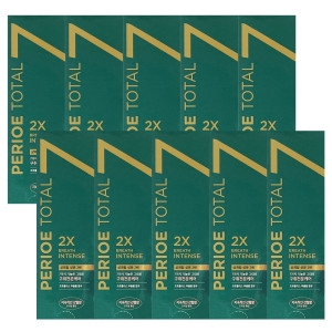 LG생활건강 페리오 토탈7 인텐스 프리징쿨링 120g (10개)