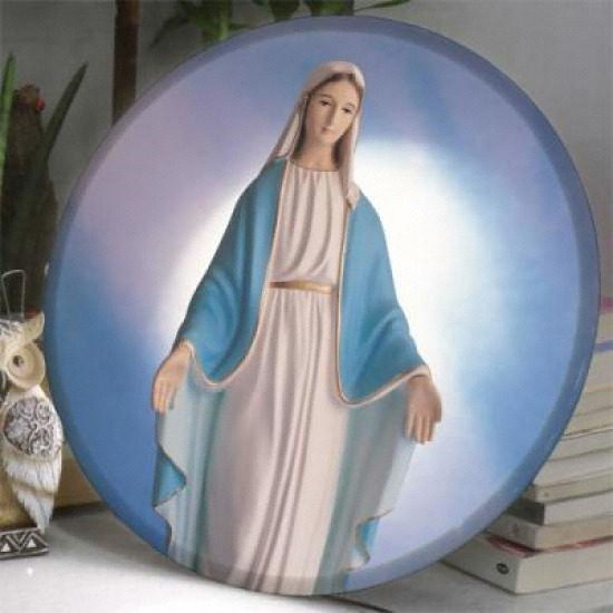 꾸밈 nb326-LED액자 35R 성모마리아_이미지