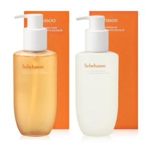 설화수 NEW 순행 클렌징 폼 200ml + 클렌징 오일 200ml (1세트)_이미지