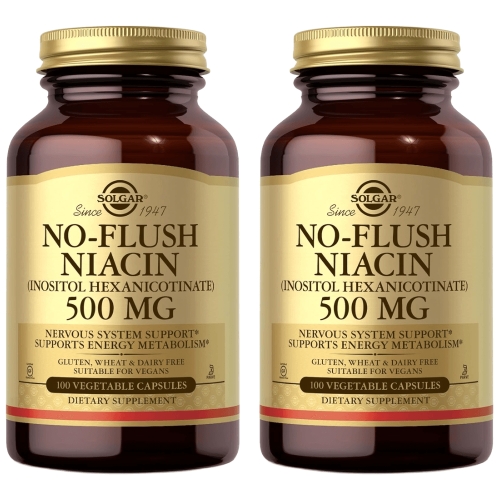 솔가 노 플러쉬 니아신 500mg 100캡슐 (2개)