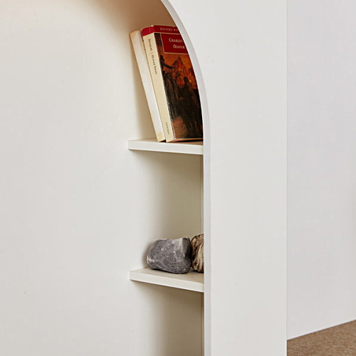 트루베 땡큐 LED조명 벽난로 콘솔 장식장_이미지