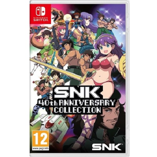 SNK 40주년 애니버서리 컬렉션 유럽판 SWITCH, 패키지칩_이미지