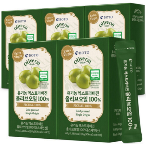 유기농 엑스트라버진 올리브오일 140g (10g x 14포)