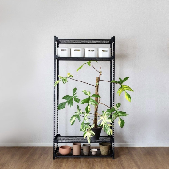 미아트 리젠우드H 씨루이 3단 스틸 선반장 1000x400 (180cm(높이))_이미지