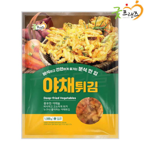 굿프랜즈 야채튀김 1.5kg (1개)_이미지