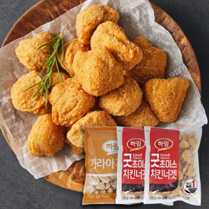 하림 굿초이스 치킨너겟 1kg x 2개 + 가라아게 1kg