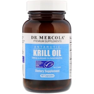 닥터머콜라 Dr Mercola 남극 크릴 오일 60 캡슐