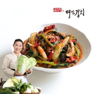 풍미식품 식품명인 유정임 열무얼갈이 3kg [1개]