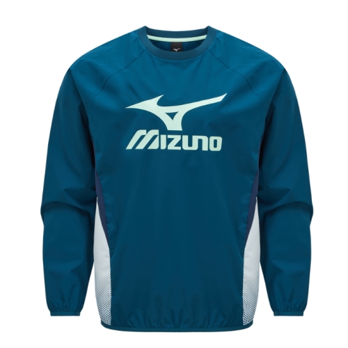 미즈노 피스테 바람막이 축구 MC LINE ROUND NECK PISTE_32YE4040 화이트 M