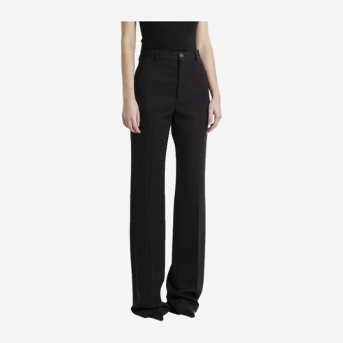 발렌시아가 슬림 핏 울 수트 팬츠 773343TBT39 1000_이미지