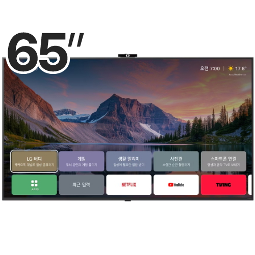 LG전자 EASY AI 65QNED85AKS (벽걸이)_이미지