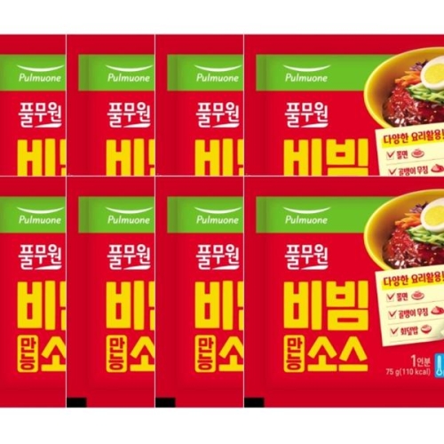 풀무원 만능 비빔 소스 75g (8개)_이미지
