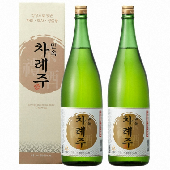 흥진담은 민속차례주 1.8L 2입 세트 (1개)_이미지