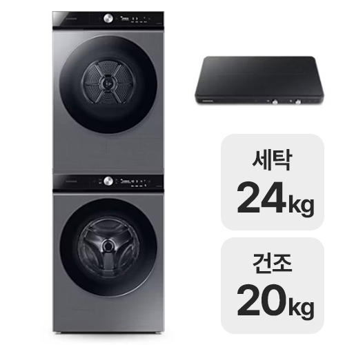 삼성전자 비스포크 AI WF24B9600KP + DV20B9760CP + NZ62T7703PK