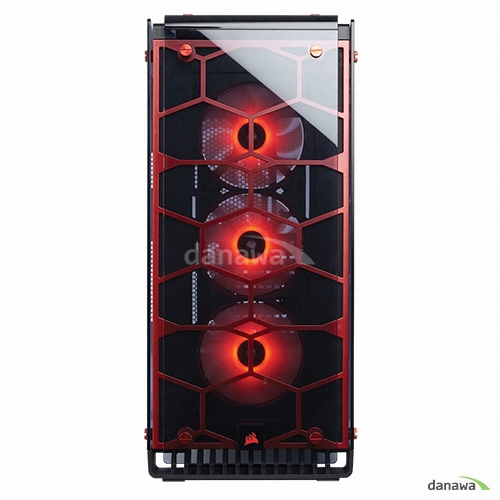 CORSAIR CRYSTAL SERIES 570X RGB (레드)_이미지