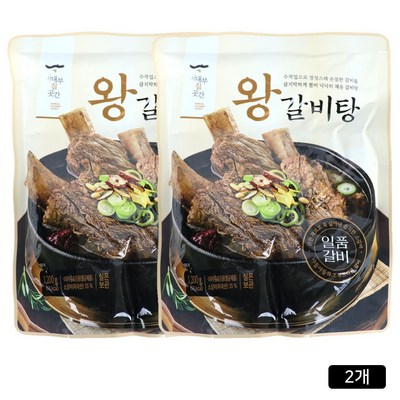 사대부집곳간 왕 갈비탕 1.2kg (2개)_이미지