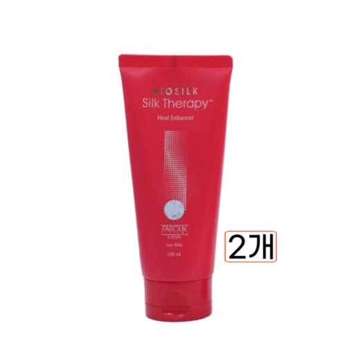 실크테라피 히트인핸서 헤어 밀크 120ml [2개]