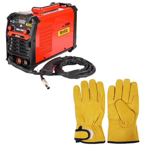 논가스 용접기 WNG-200M + KDY 알곤장갑 KGA-240