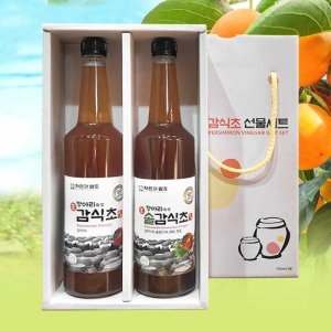 착한푸드 감식초 선물세트 750ml x 2병