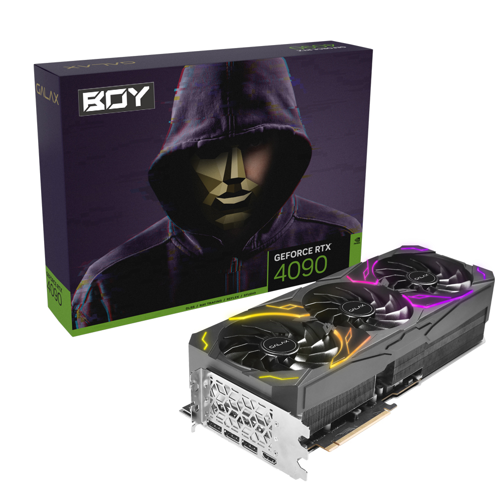 갤럭시 BOY 지포스 RTX 4090 SG BLACK OC V2 D6X 24GB