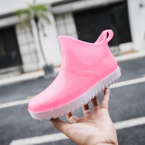 [불명] 여자 레인 부츠 발목 장화 앵클 방수 장마철