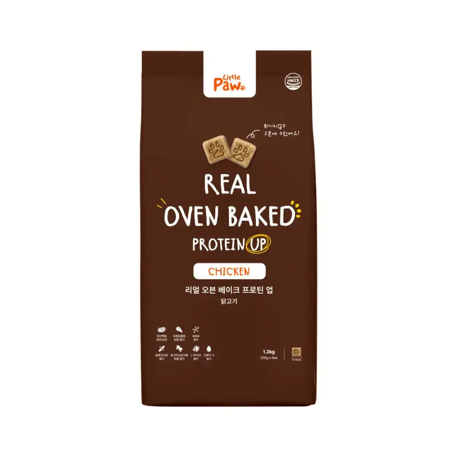 리틀포우 리얼 오븐베이크 프로틴 업 닭고기 1.2kg