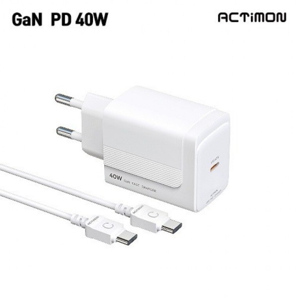 엑티몬 PPS PD 40W C포트 충전기 MON-PD40W-T7