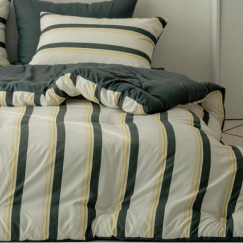 아르지오 빈티지 스트라이프 이불 패드세트 (라지킹 LK)_이미지