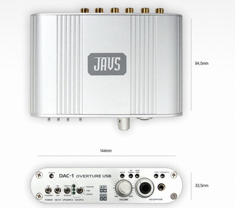 지능일렉콤 JAVS DAC-1 OVERTURE USB_이미지